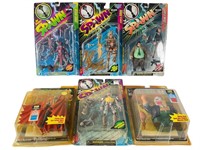 6 Carded McFarlane Spawn Action Figures