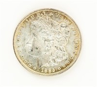 Coin 1885-P Morgan Silver Dollar-BU