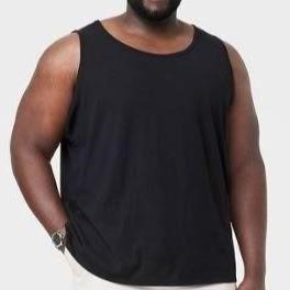 Fruit of the Loom - Black Tank Top - Size 4XL