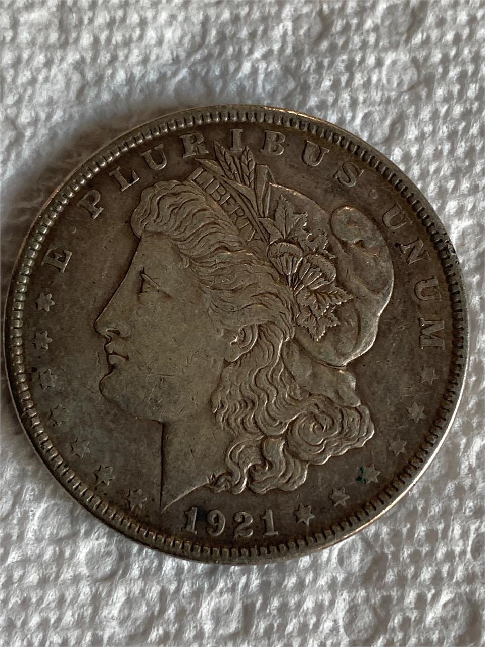 1921 Morgan Dollar