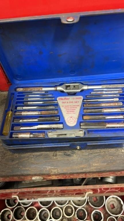 Blue point  tap & die part set