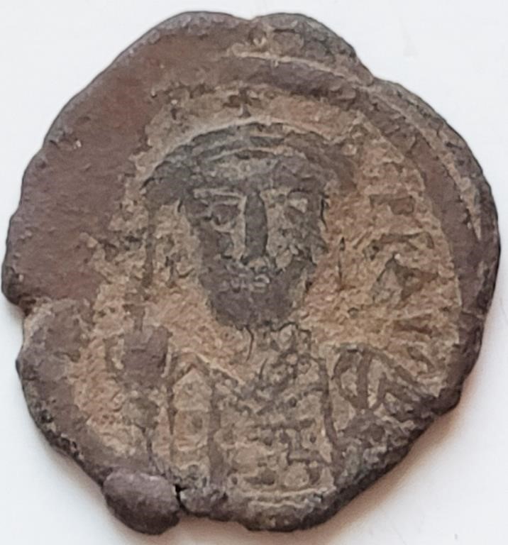 Phocas 602-610A.D. 40 Nummi Byzantine coin 31mm