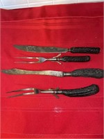 Winchester Sterling fork and knife set