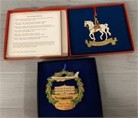 1994 & 1998 White House Christmas Ornaments