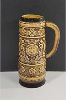 Vintage West European Ceramic Beer Stein,