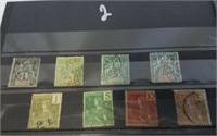 STAMP BOOK WITH 269 FRANCAISE STAMPS