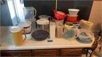 Tupperware and other plastic storage