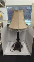 Dark Colored Metal Table Lamp