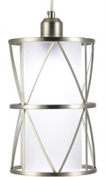 KLOSM Modern Mini Pendant Light in Brushed Nickel