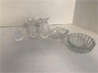 5 Pieces Nice Crystal Glassware