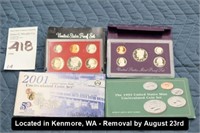 LOT, (1) 1982 & (1) 1993 PROOF SET, (1) 1993 &