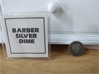 1916 BARBER DIME