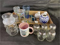 Snowman Canister, Glasses & More