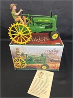 Foxfire Farm, JD model A tractor & Figurine