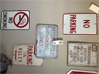 Package of 5 signs