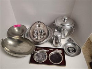 Various Silver Plated Dishes