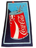 Vintage 1988 Coca-Cola Beach Towel