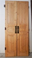 Pair Pine Doors/Panels