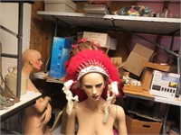 NO SHIPPING -Vintage Indian Chief Head Dress