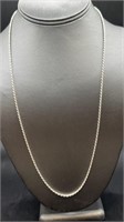 Brand New Sterling 24" Rope Chain