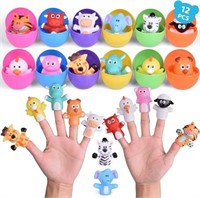 WF5013  Fun Little Toys Easter Egg Animal Finger P