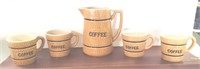 Mid Century Coffee and Mug Set