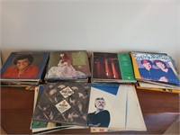 Vintage vinyl record lot