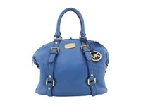 Michael Kors Light Blue Leather Hand Bag