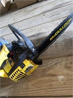 McCullough eager Beaver chainsaw has compression,