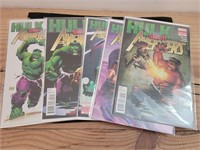 Marvel Hulk Smash Avengers Comic Lot