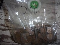 200 wheat pennies