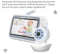 Moonybaby EMF Reduction Long Range Baby Monitor
