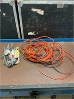 Lot of extension cords