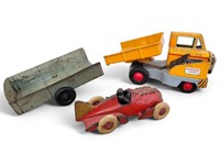 Lot of Antique Metal & Cast Iron Toy Cars