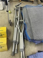 Stack of crutches
