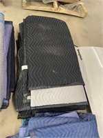 Stack of 5 Cargo Blankets