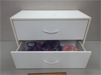 SMALL 2 DRAWER STORAGE CABINET