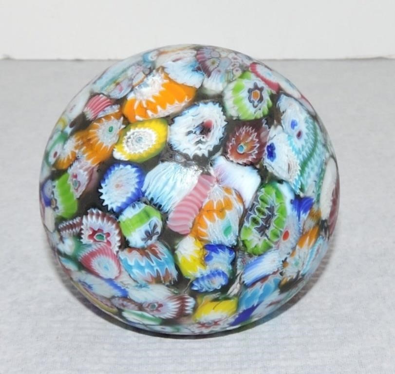 Murano Millefiori paperweight