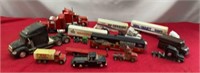 Toy Semi Truck and Trailers