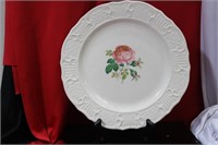 A China Rose Plate