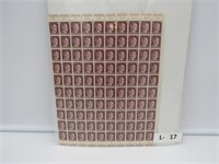 Sheet of Hitler Stamps 15