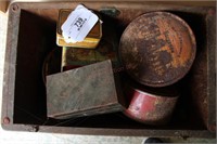Wooden Box, Lightbulbs, Prince Albert, Jack n Box
