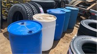 Plastic 55 Gal Barrels / Drums