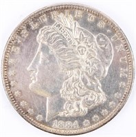 Coin 1884-S  Morgan Silver Dollar Extra Fine