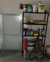 Shelf & Contents & Shower Doors