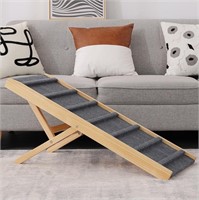 Dog Pet Ramp Stairs for Bed Car Couch 40 IN