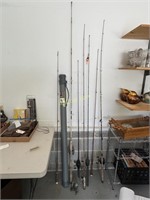 Plawo Rod, Transporter, (7) Rods with (6) Reels