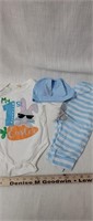 330. New Easter outfit sz 6/9m