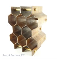 Torsten Johansson MCM Rosewood Beehive Wine Rack