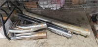 Set Of (2) Header & Side Pipes From A